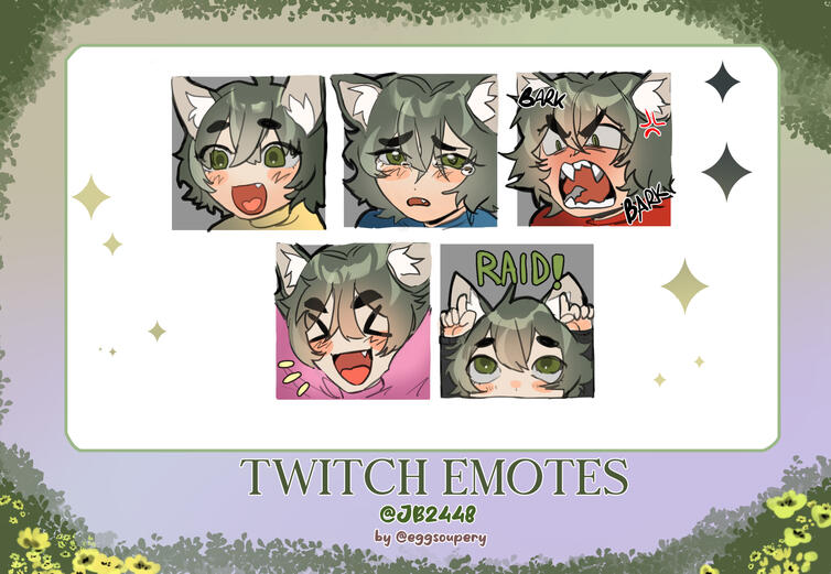 JB Emotes By Eggsoupery